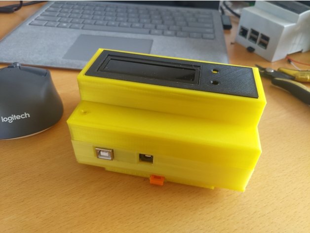 Making an Arduino DIN case